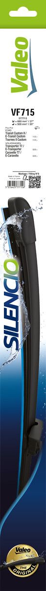 VALEO 577715 SILENCIO FLAT BLADE SET Wiper Blade